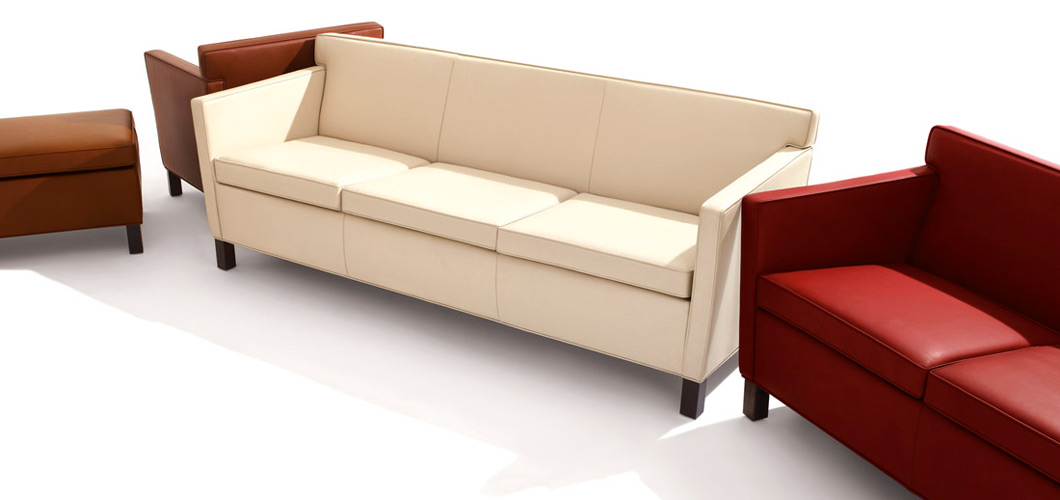 Knoll Mlies Krefeld Sofa by Ludwig Mlies van der Rohe 