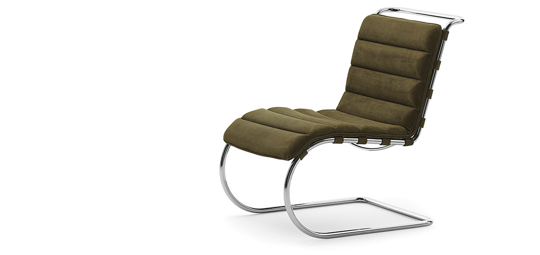 Knoll Mlies MR Lounge Chair by Ludwig Mlies van der Rohe 